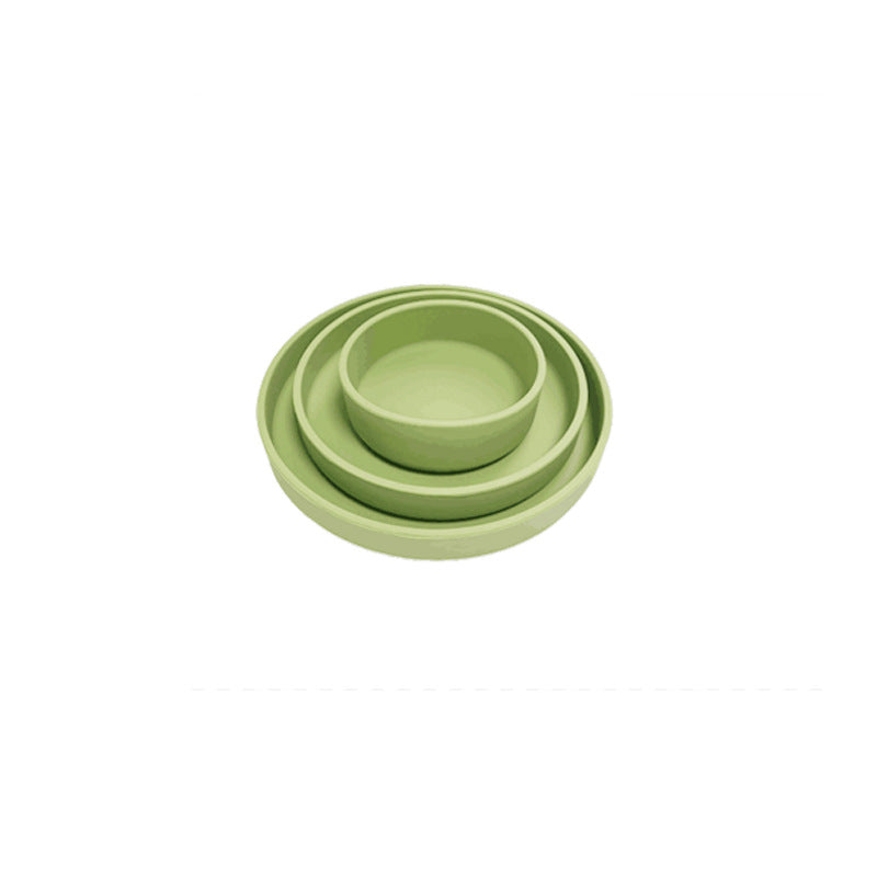 Baby Silicone Training & Feeding Bowl