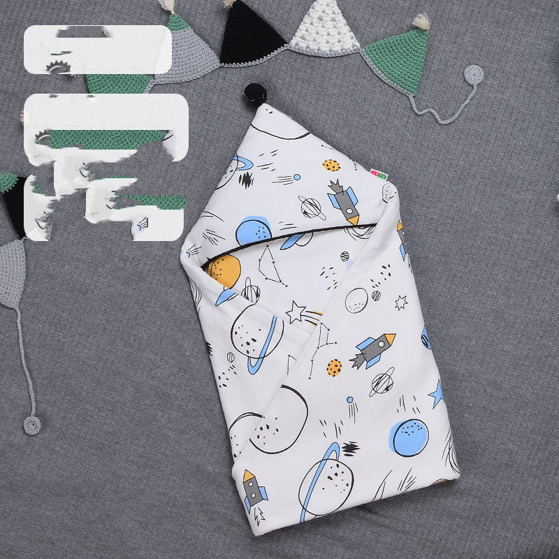 Breathable Cotton Baby Swaddle Quilt