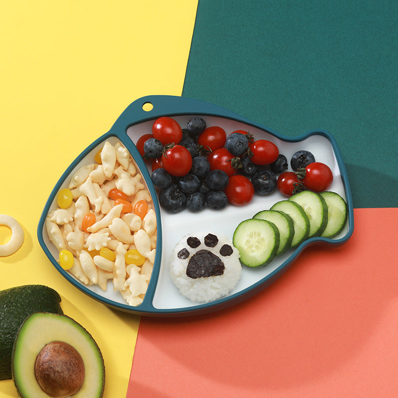 Non-Slip Silicone Baby Feeding Plate