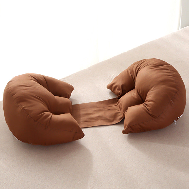 Cotton Maternity Waist & Side Sleeping Pillow