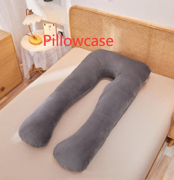Cotton Removable U-Shaped Maternity Pillow