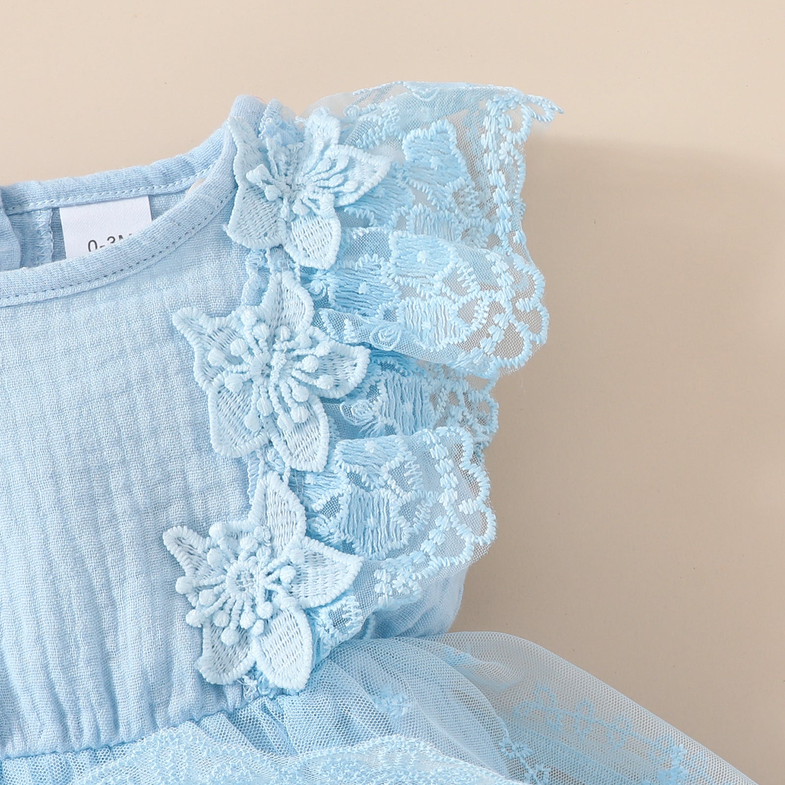Summer Baby Girl Sleeveless Lace Romper
