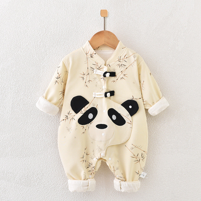 Newborn Double-Layer Thickened Baby Romper