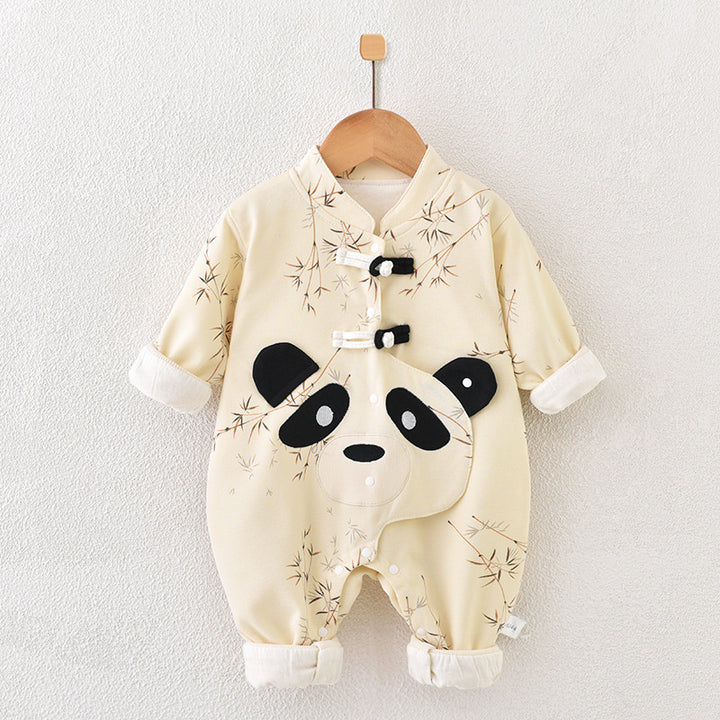 Newborn Double-Layer Thickened Baby Romper
