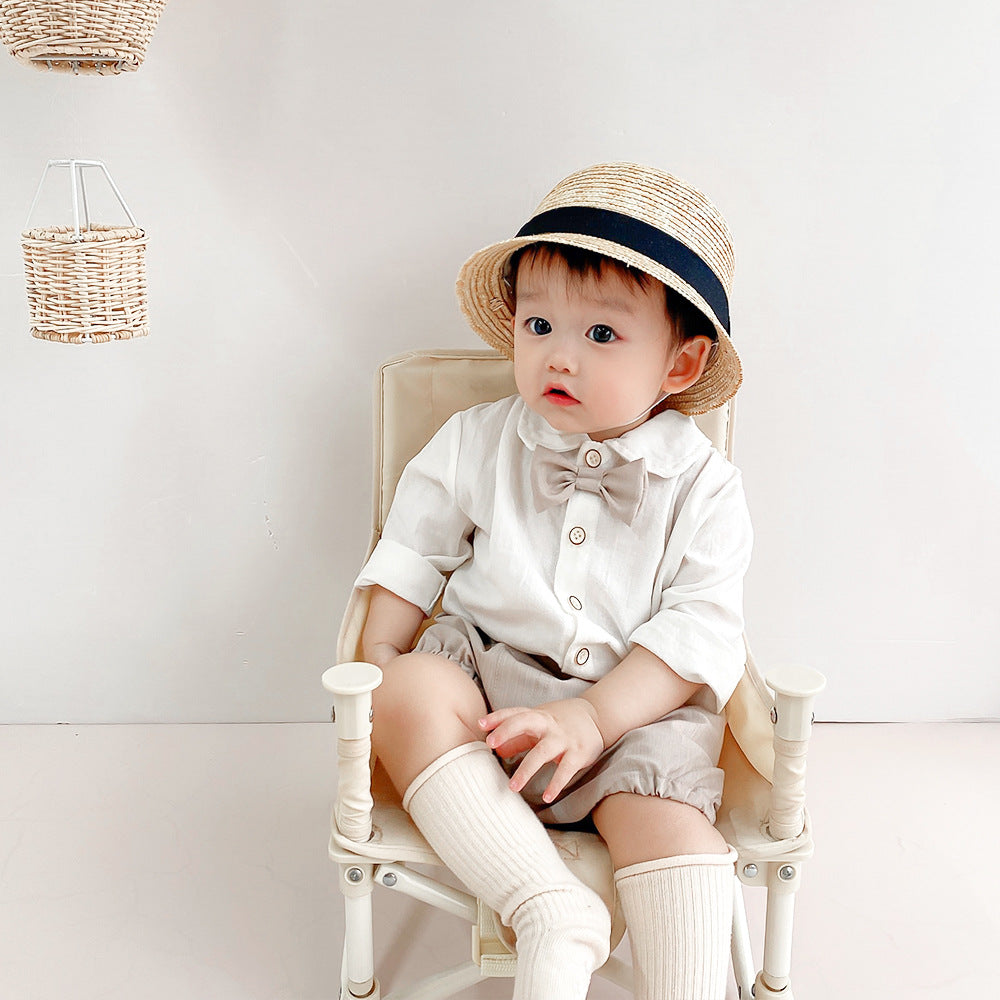 Baby Boy 2-Piece Autumn Outfit (0–3 Years)
