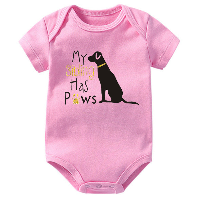 Printed Cotton Baby Romper One-Piece