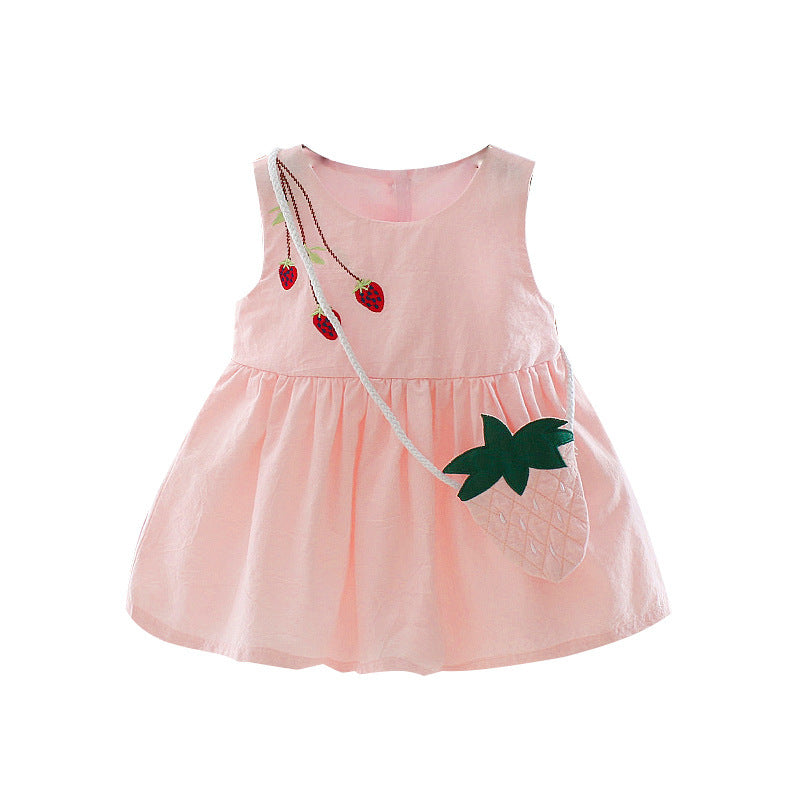 Baby Girl Summer Suspender Dress (1–3 Years)