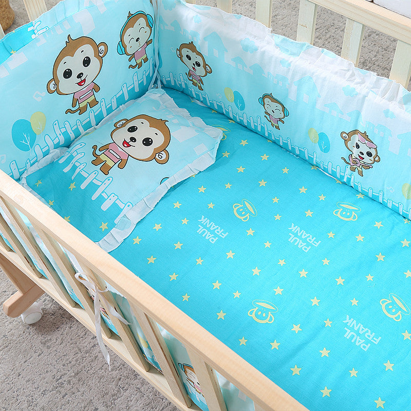 Cotton Baby Crib Mattress 5-Piece Set